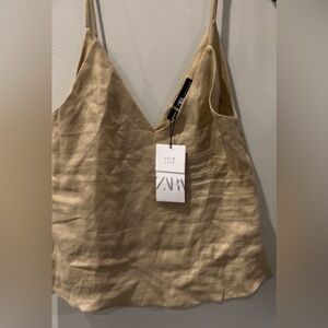 Zara Fill Sens Tank Top SZ S NWT